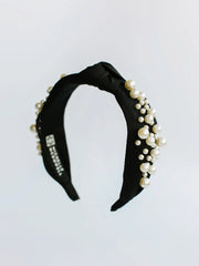 Samson Pearl Headband - Black
