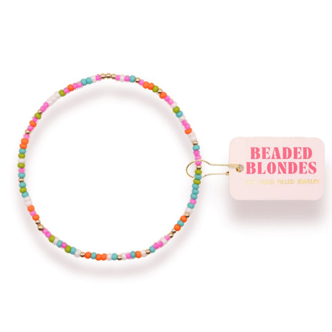 Beaded Blondes Sprinkle Bracelets-2 Colors