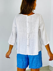 Daniela Spanish Linen Top