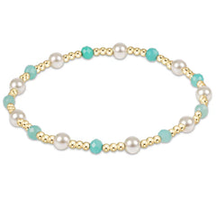 Enewton Pearl Sincerity Pattern 4mm Bead Bracelet-Multiple Colors