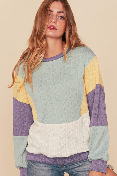 Koss Cable Knit Top