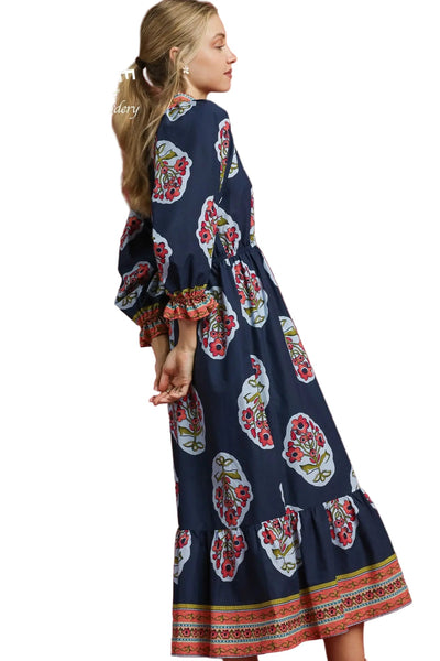 College Avenue Maxi Dress