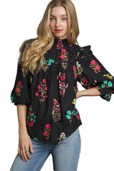 Sonya Floral Top
