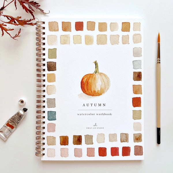 Watercolor Workbooks, Paint Sets, and Brushes