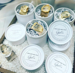 Oyster Bracelets - Silver and Gold