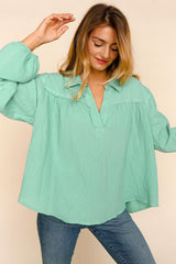 Deep Thoughts Blouse - 3 Colors