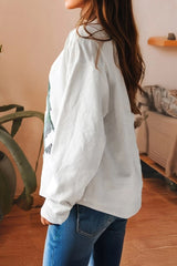 Plaid Patch Christmas Tree Sweatshirt