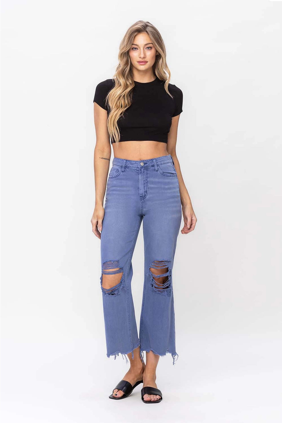 Cropped 2025 vintage jeans