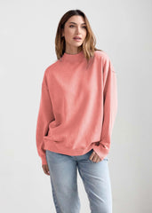 Nantucket Mock Neck Sweatshirt - by chicka-d - 5 Colors