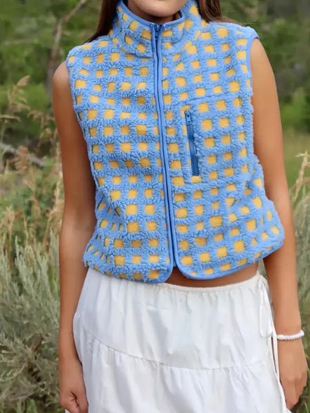 Verity Checkered Vest - 2 Colors