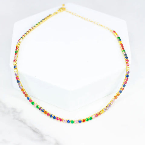 Tennis Necklaces - 3 Colors