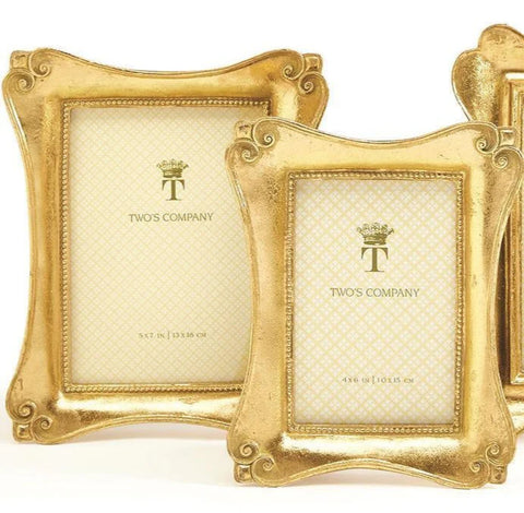Brocade Gold Picture Frames