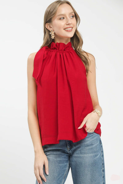 Red Hot Afternoon Top