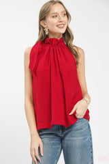 Red Hot Afternoon Top