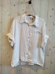 Leandra Spanish Linen Top