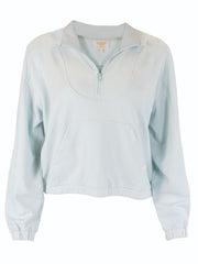 Simply Southern Quarter Zip and Skort Seperates-Seafoam