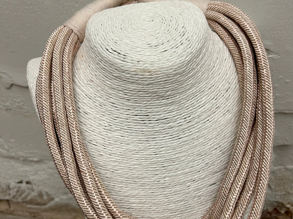 Slub - 8 Strand Necklace-Many Colors