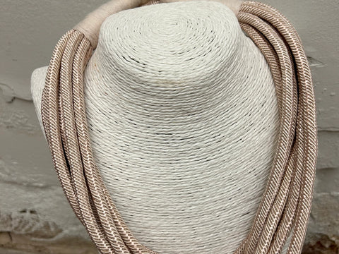 Slub - 8 Strand Necklace-Many Colors