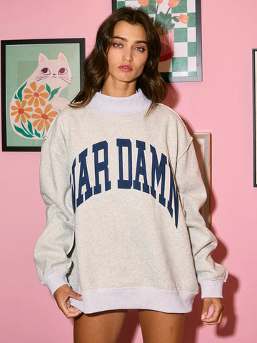 War Damn & Tiger Sweatshirt