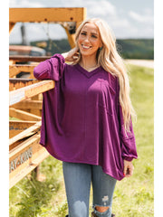 Autumn Bliss Oversized Top - 5 Colors