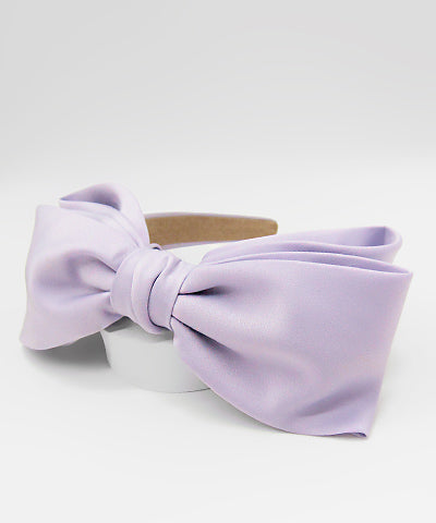 Lavender Bow Headband