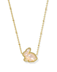 Kendra Scott Bunny Gold Short Pendant Necklace