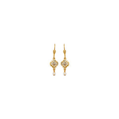 Petite Lotus Earrings