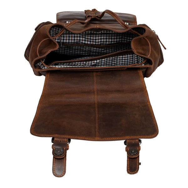 Midland Leather Backpack