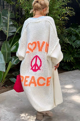 Love & Peace Duster Cardigan