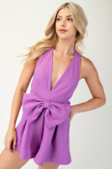 Just A Girl Bow Romper