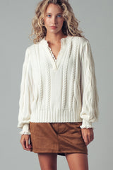 Annie Lace Sweater