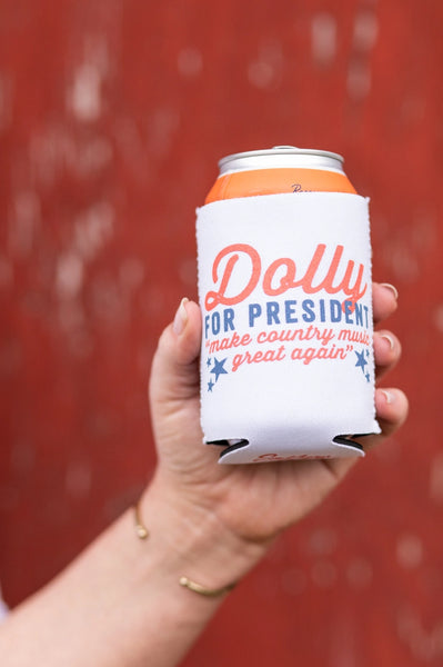 Dolly For President - Coozie