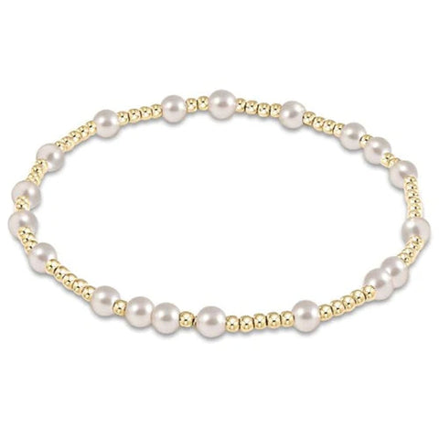 enewton classic gold 4mm bead bangle