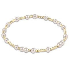 enewton Hope Unwritten 5mm Bead Bracelet - Pearl