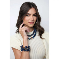 Palermo Resin Beaded Necklace - 4 Colors