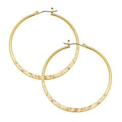 Willomeana Silver or Gold Hoops
