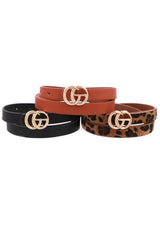 GG Skinny Belts-3 Colors