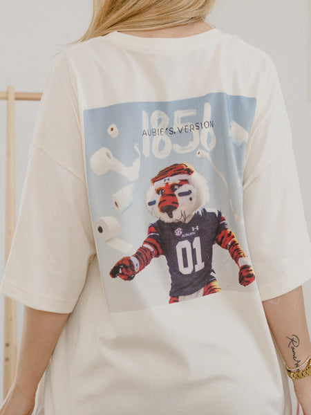 Oversized Auburn Aubie T-Shirt