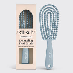 Kitsch Detangling Flexi Brush - Haze Blue
