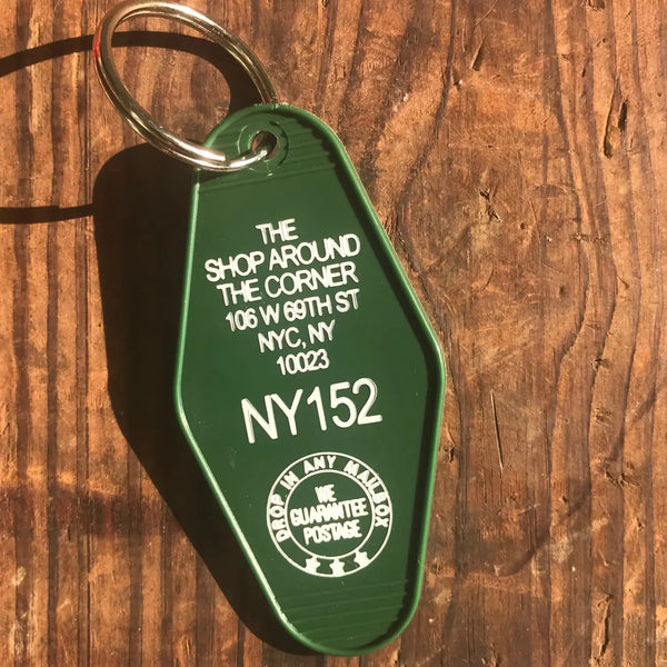 Vintage Motel Key Fobs - 6 Variations