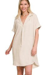 So Easy Linen Dress - 5 Colors