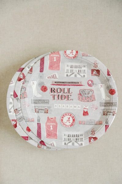 University of Alabama Paper Plate Pack