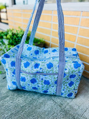 Block Print Travel Bags-Multiple Options