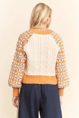Boho Bloom Sweater