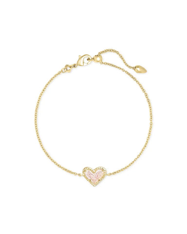 Kendra Scott Ari Heart Chain Bracelet-Multiple Options