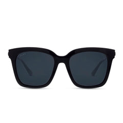 DIFF Bella Black Grey Polarized Sunglasses