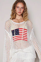 Patriotic Princess Sweater-2 Colors