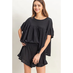 Go With The Flow Shorts Set