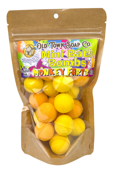 Old Town Soap Co. Bag of Mini Bath Bombs - 2 Scents