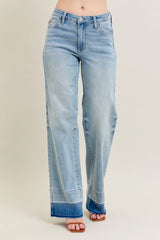 Judy Blue Marla Release Hem Jeans